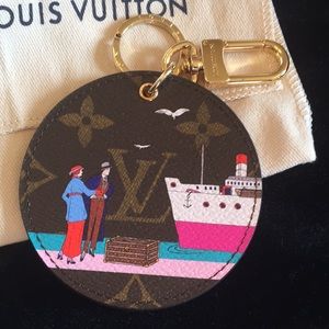 Louis Vuitton Monogram Illustre Evasion Bag Charm